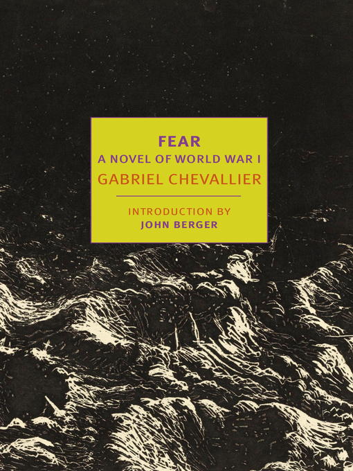 Title details for Fear by Gabriel Chevallier - Wait list
